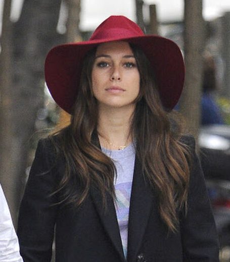 Blanca Su&aacute;rez, sombrero