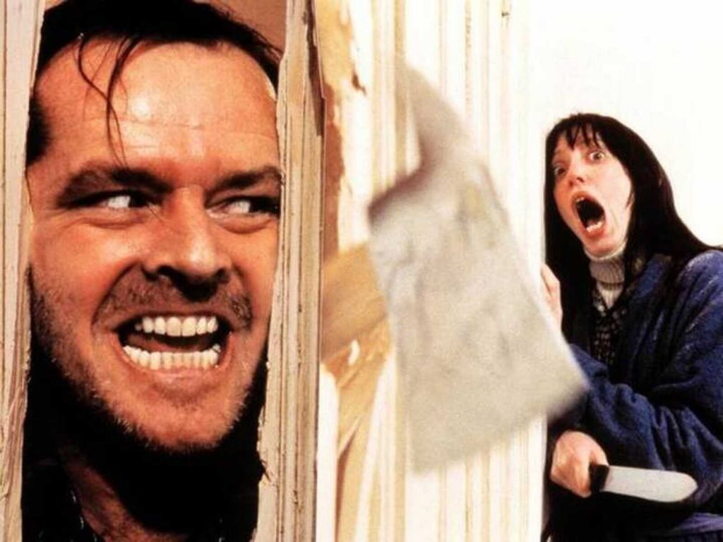 Escena de 'El Resplandor' en pel&iacute;culas para Halloween