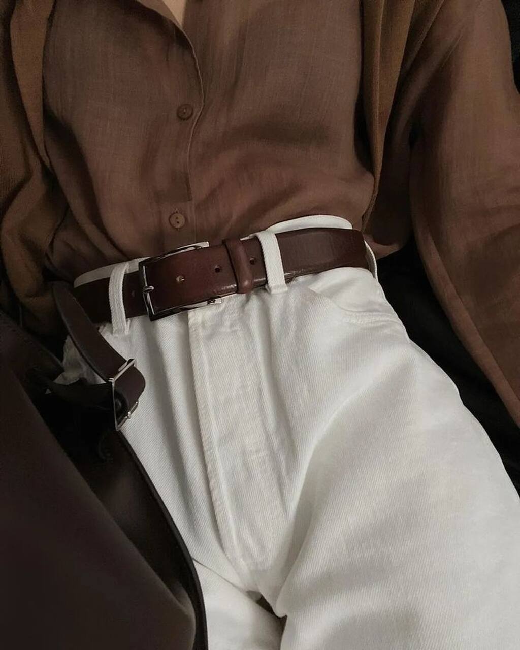 cintur&oacute;n ce&ntilde;ido looks