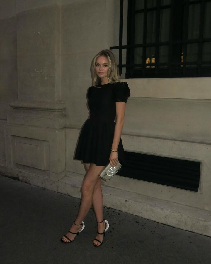 Little black dress, Victoria Federica