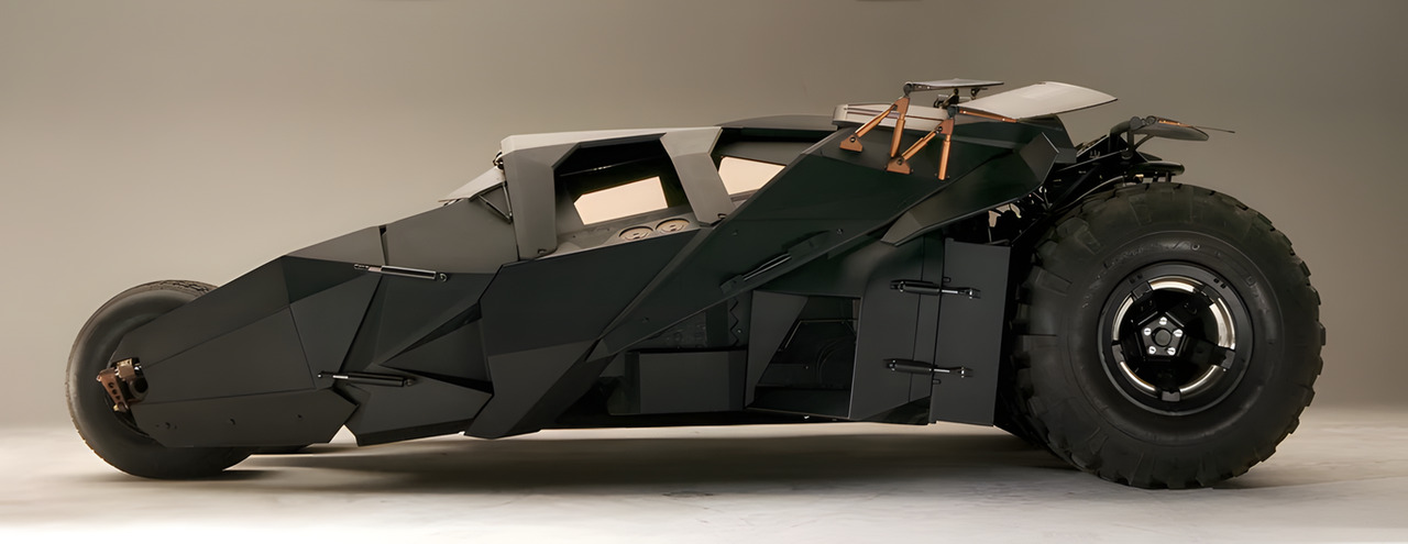 Batm&oacute;vil, coche, motor