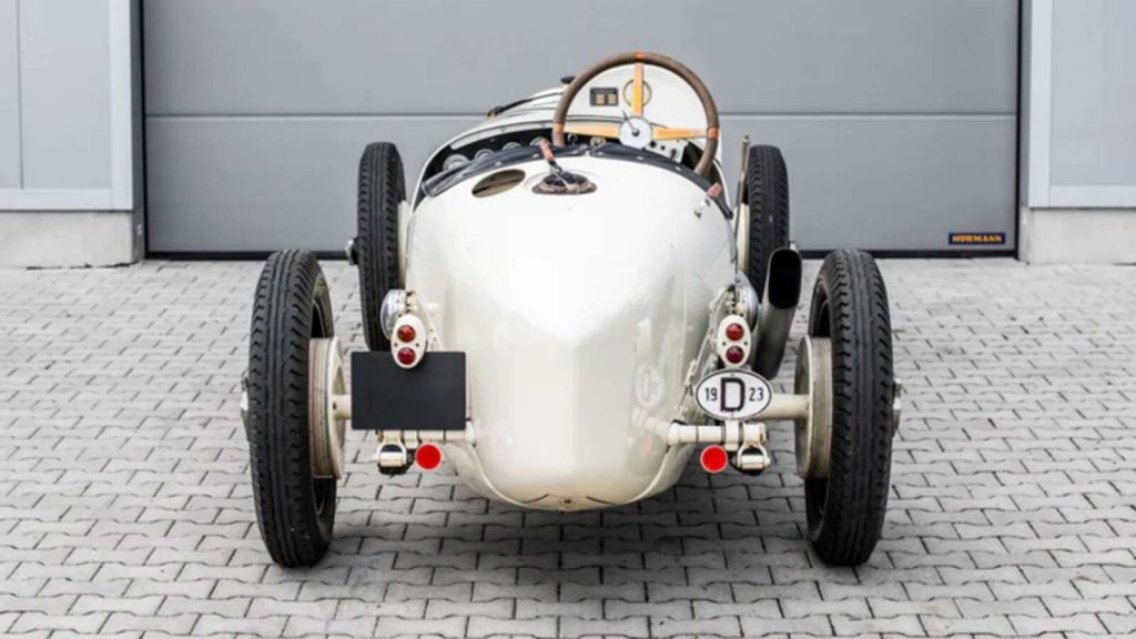 Trasera del Mercedes de 1923