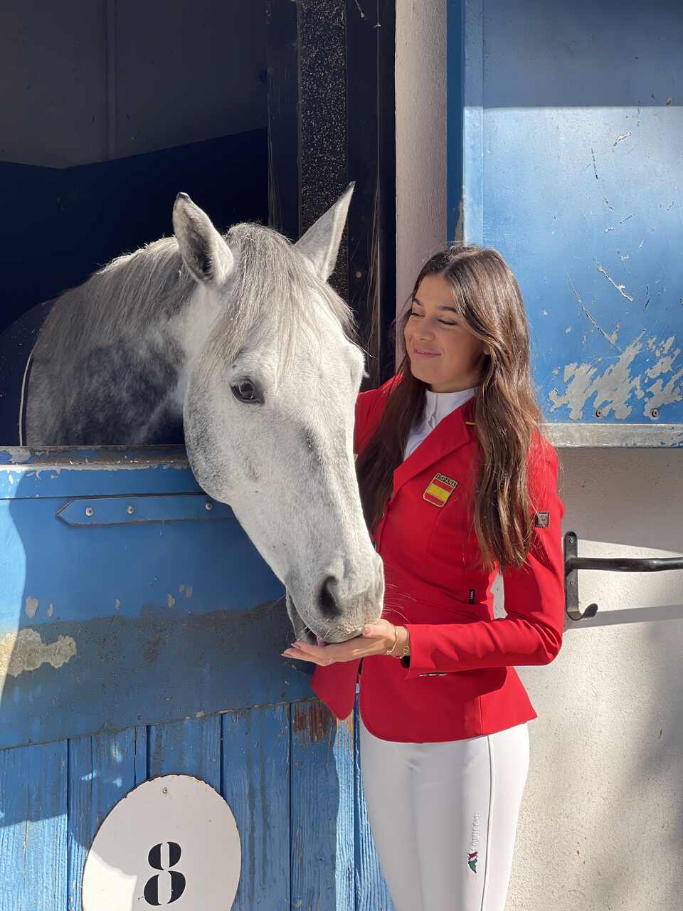 Sira Martínez, hija amazona de Luis Enrique.