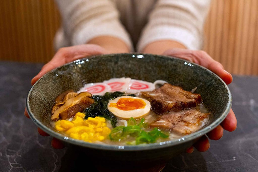 Ramen sin gluten de Okashi Sanda