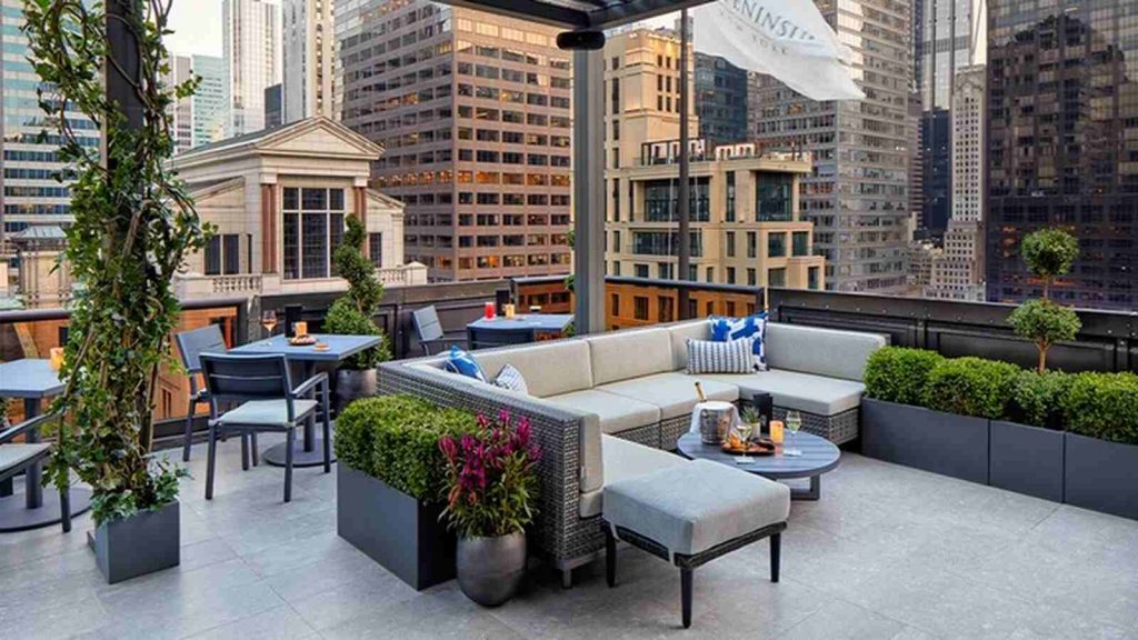 Rooftop del hotel de Nueva York