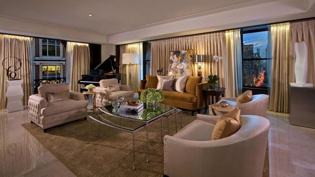 Sal&oacute;n de la suite presidencual