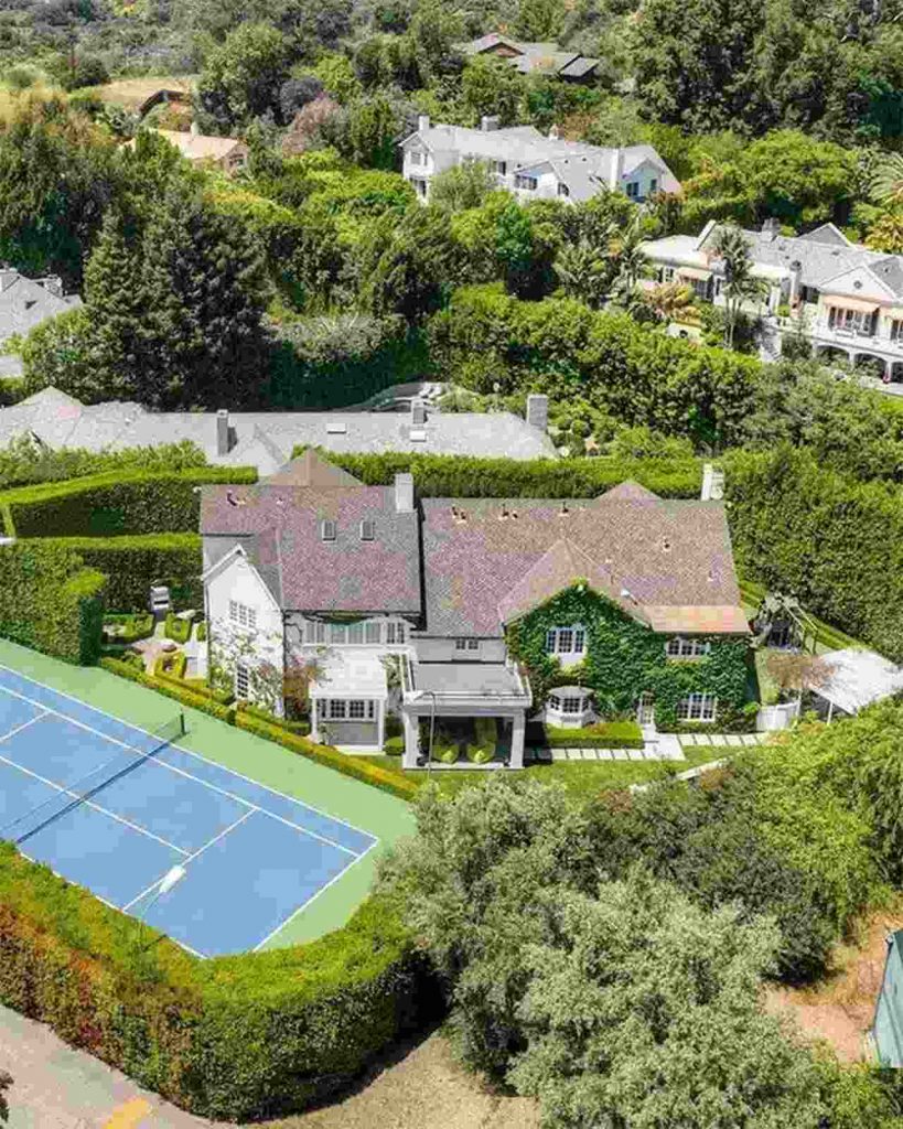 Mansi&oacute;n de Beverly Hills de Zoe Salda&ntilde;a