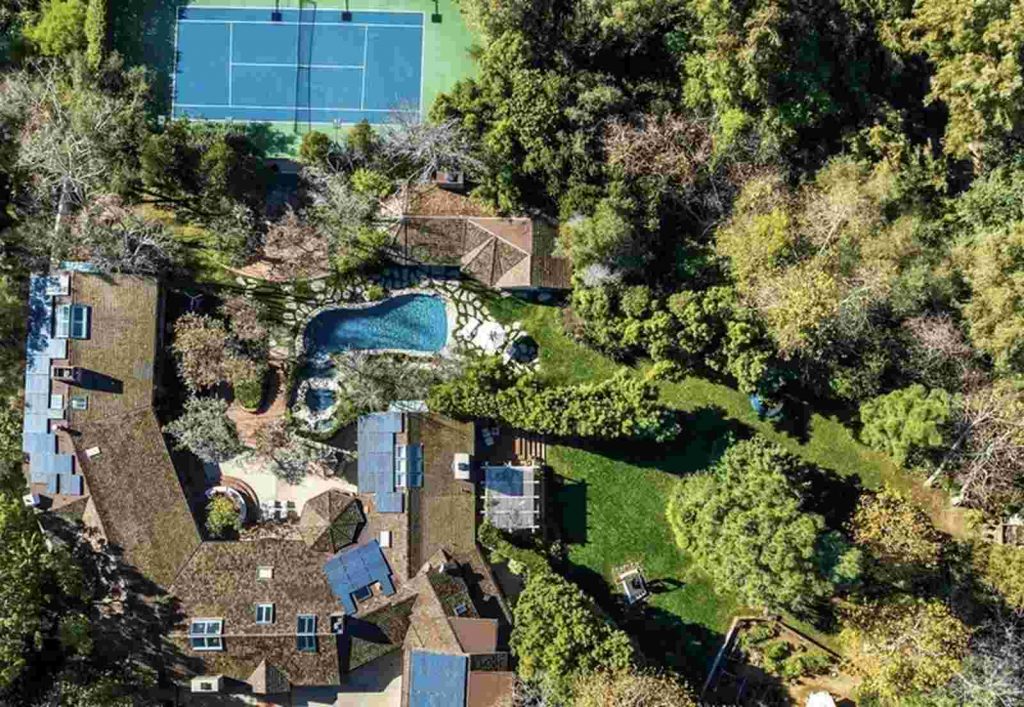 Vista de la mansi&oacute;n de Jim Carrey