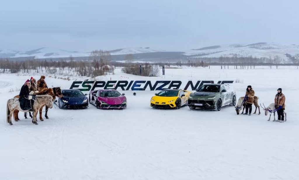 Presentaci&oacute;n de Lamborghini en Mongolia
