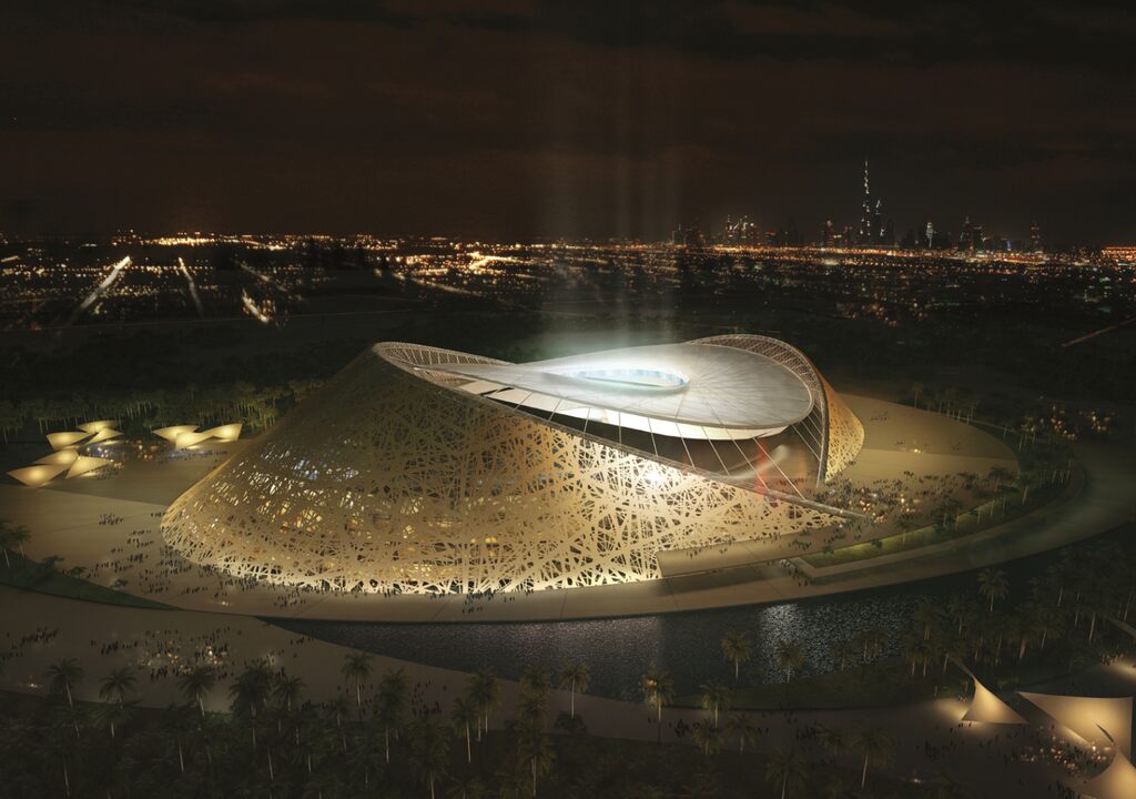 Estadio f&uacute;tbol Dub&aacute;i