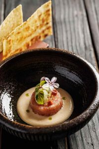 Plato del Restaurante Kokotxa para San Valent&iacute;n