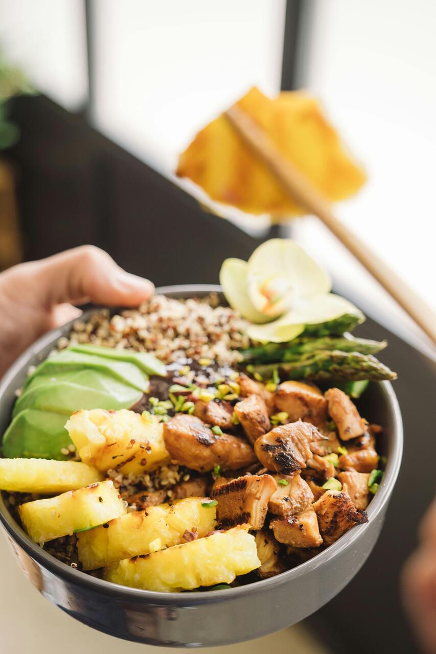 cenar pi&ntilde;a