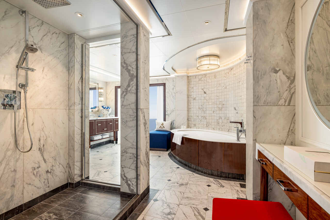 suite de lujo crucero