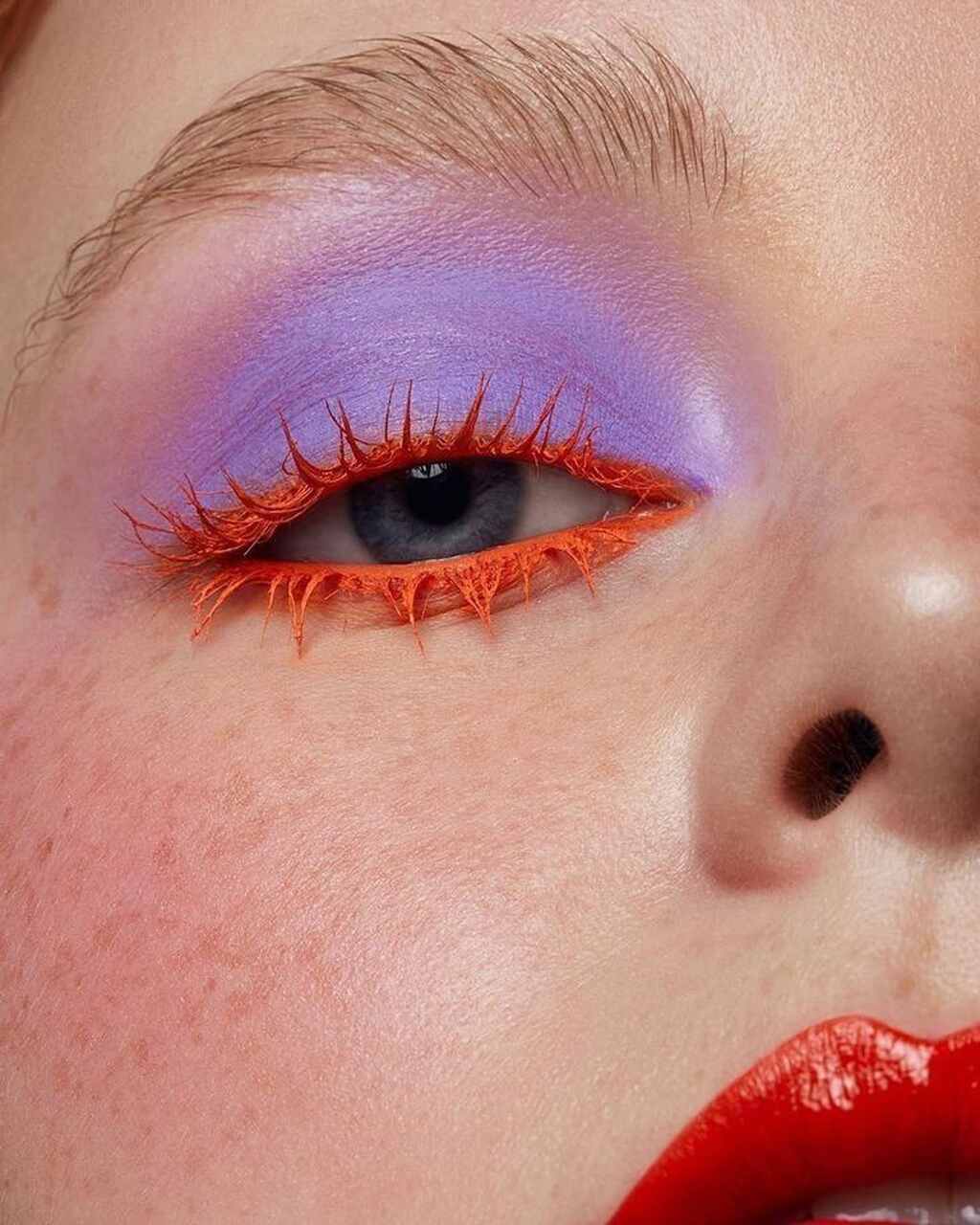mascara de pestañas de colores