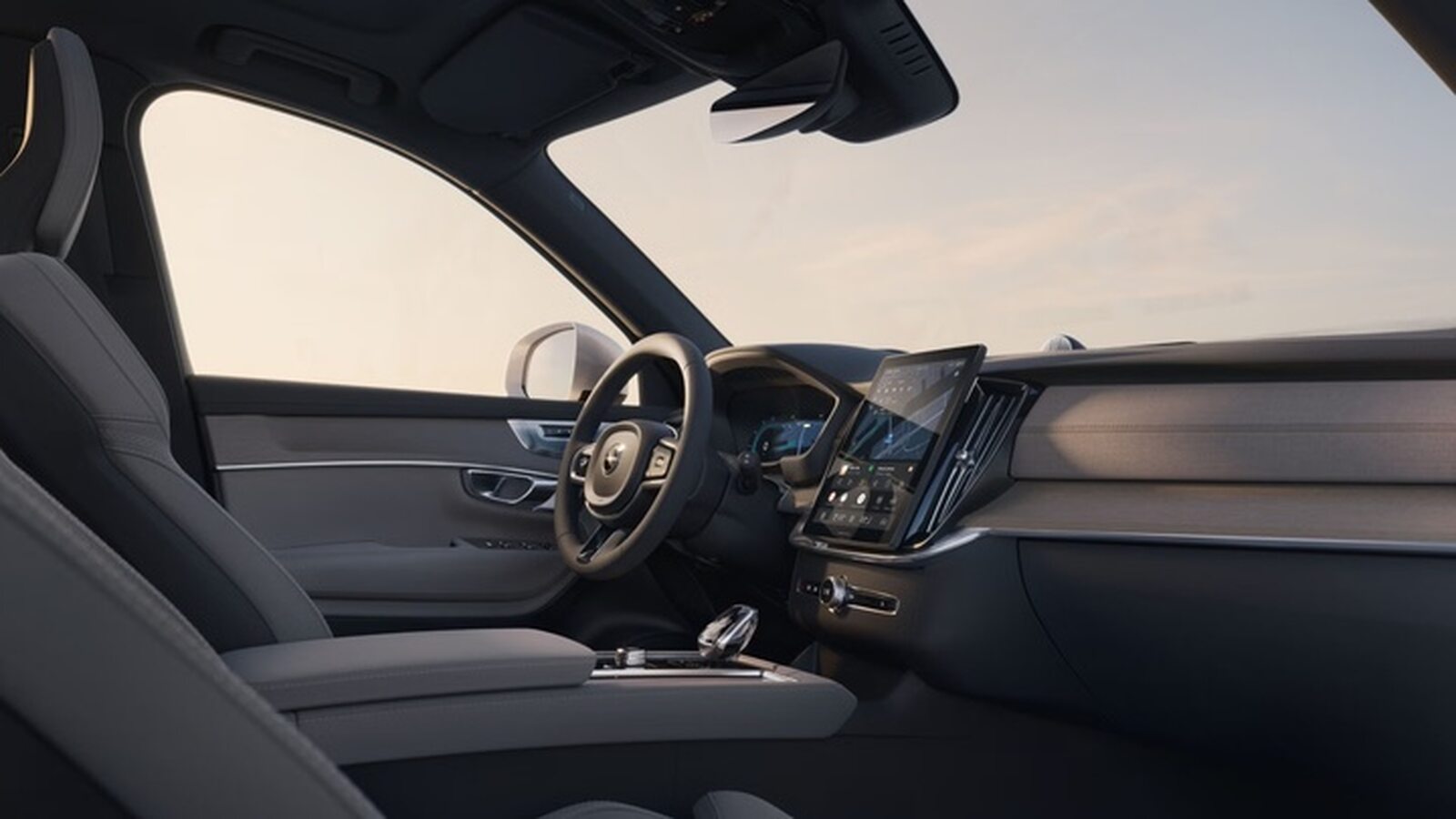 Interior del nuevo Volvo XC 90 h&iacute;brido