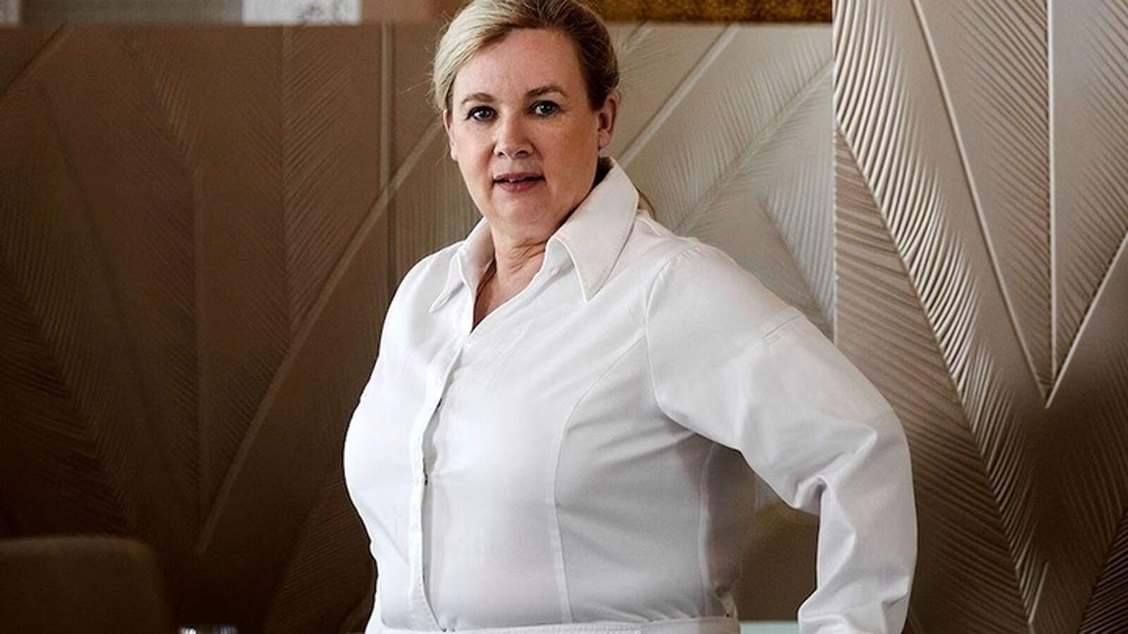 Helene Darroze en su restaurante de Marrakech