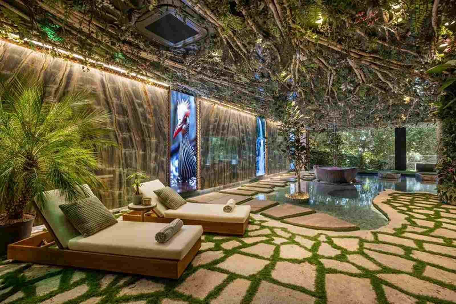 Spa de le la mansi&oacute;n de Bel Air
