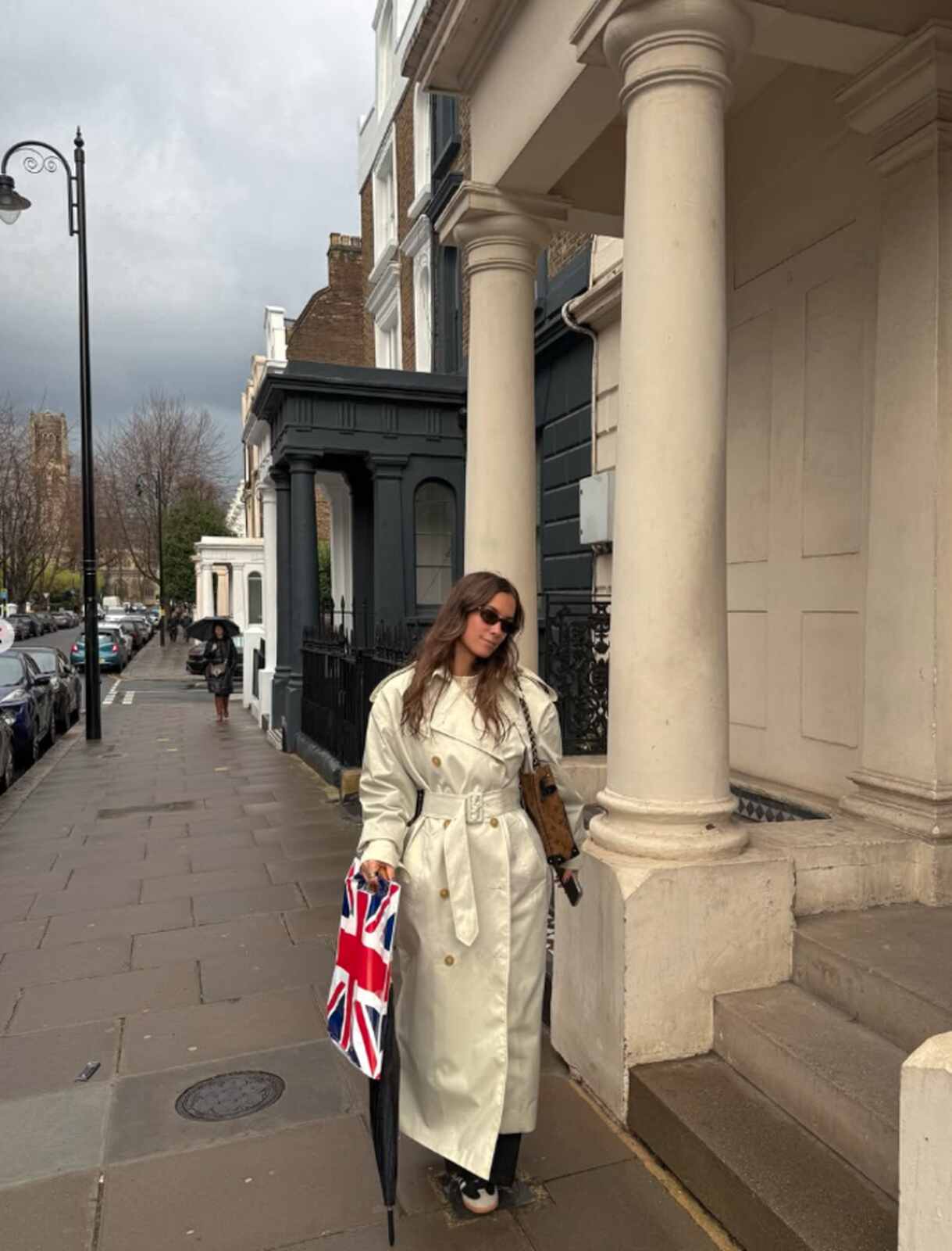 Mar&iacute;a Pombo posando en Londres