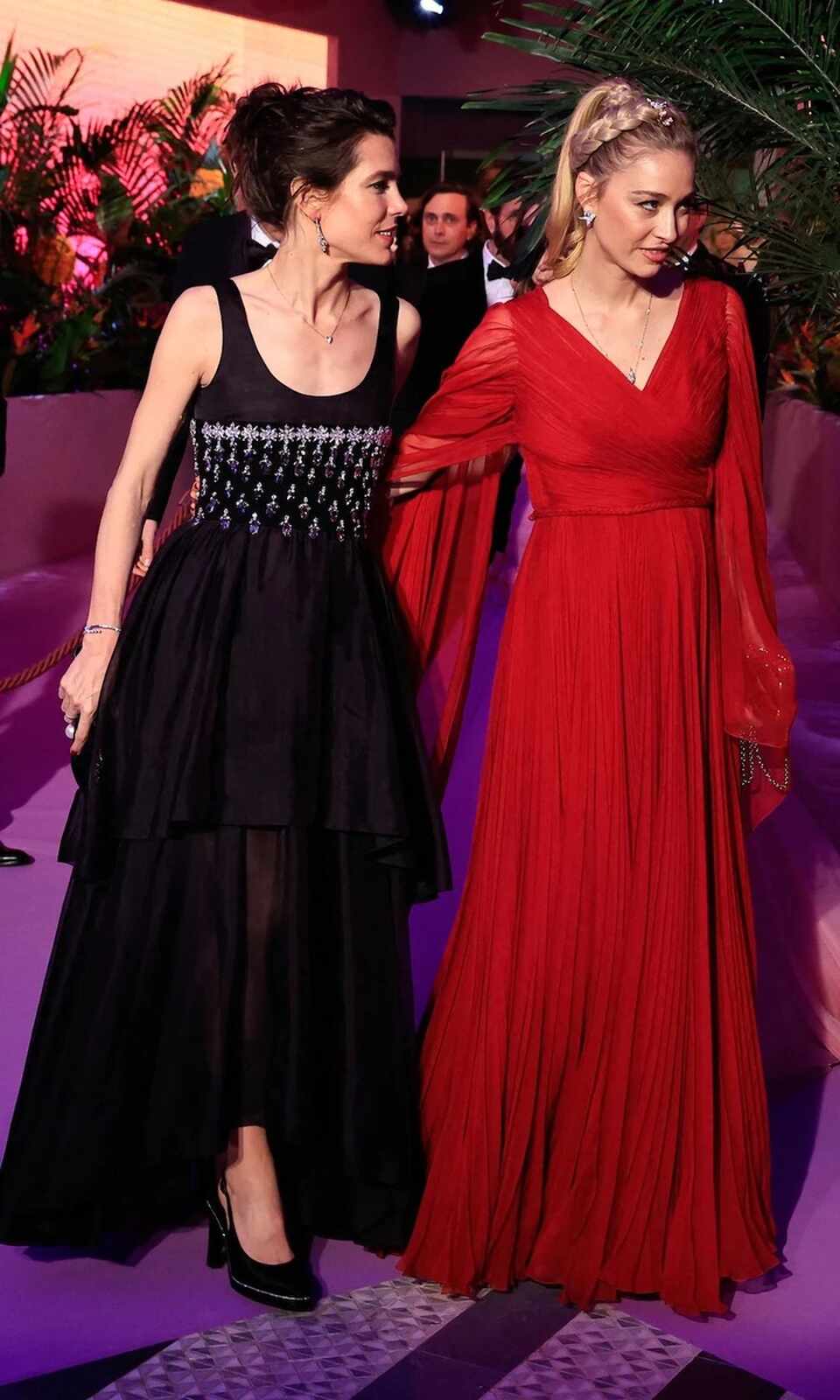 Carlota Casiraghi y Beatriz Borromeo en el Baile de la Rosa 2025