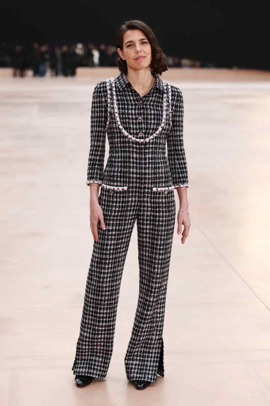 Carlota Casiraghi en el desfile de Chanel
