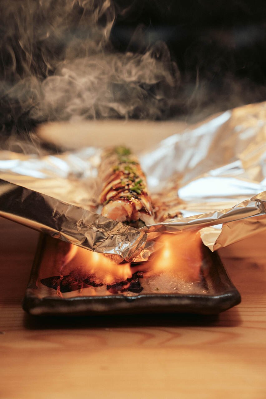 roll de sushi