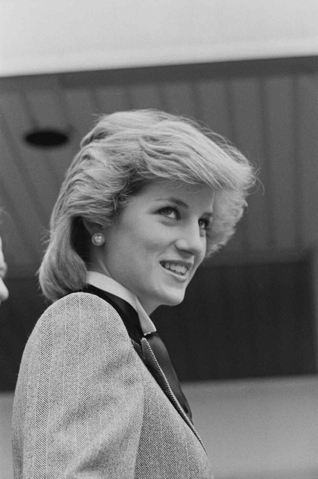 Lady Di en blanco y negro