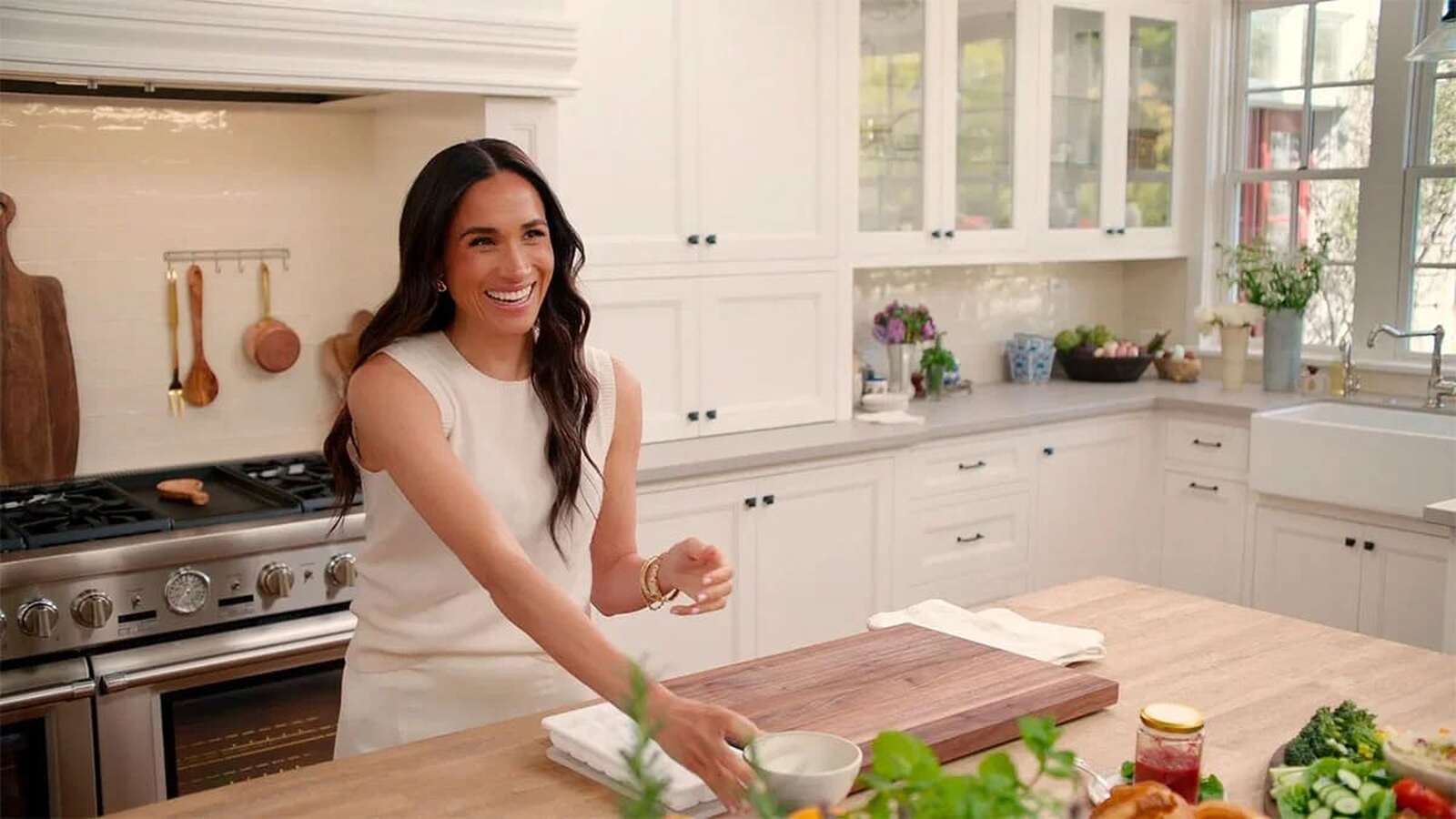 Una de las cocinas de inspiraci&oacute;n, Meghan Markle
