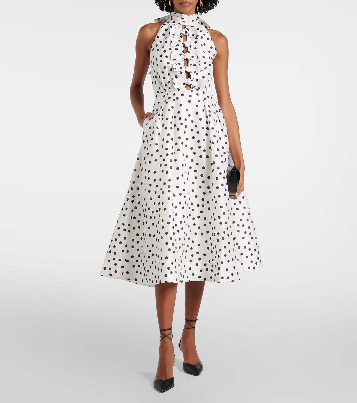 Vestido blanco de Rebeca Vallance