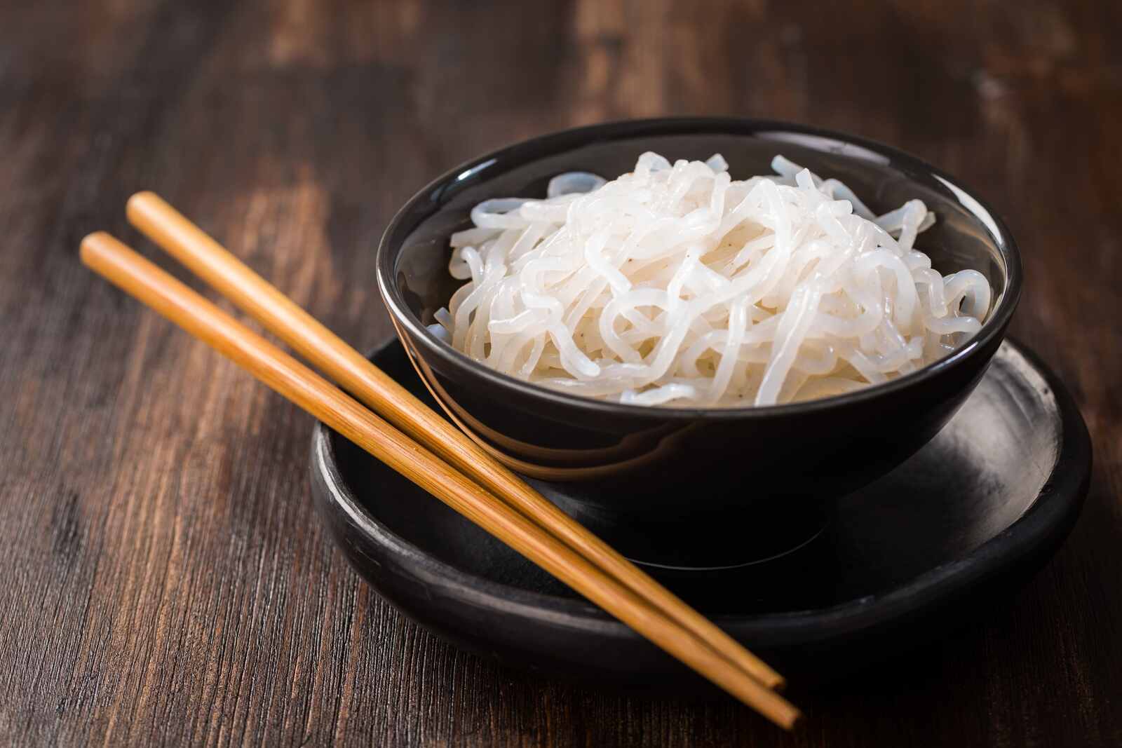 Bowl negro con Konjac