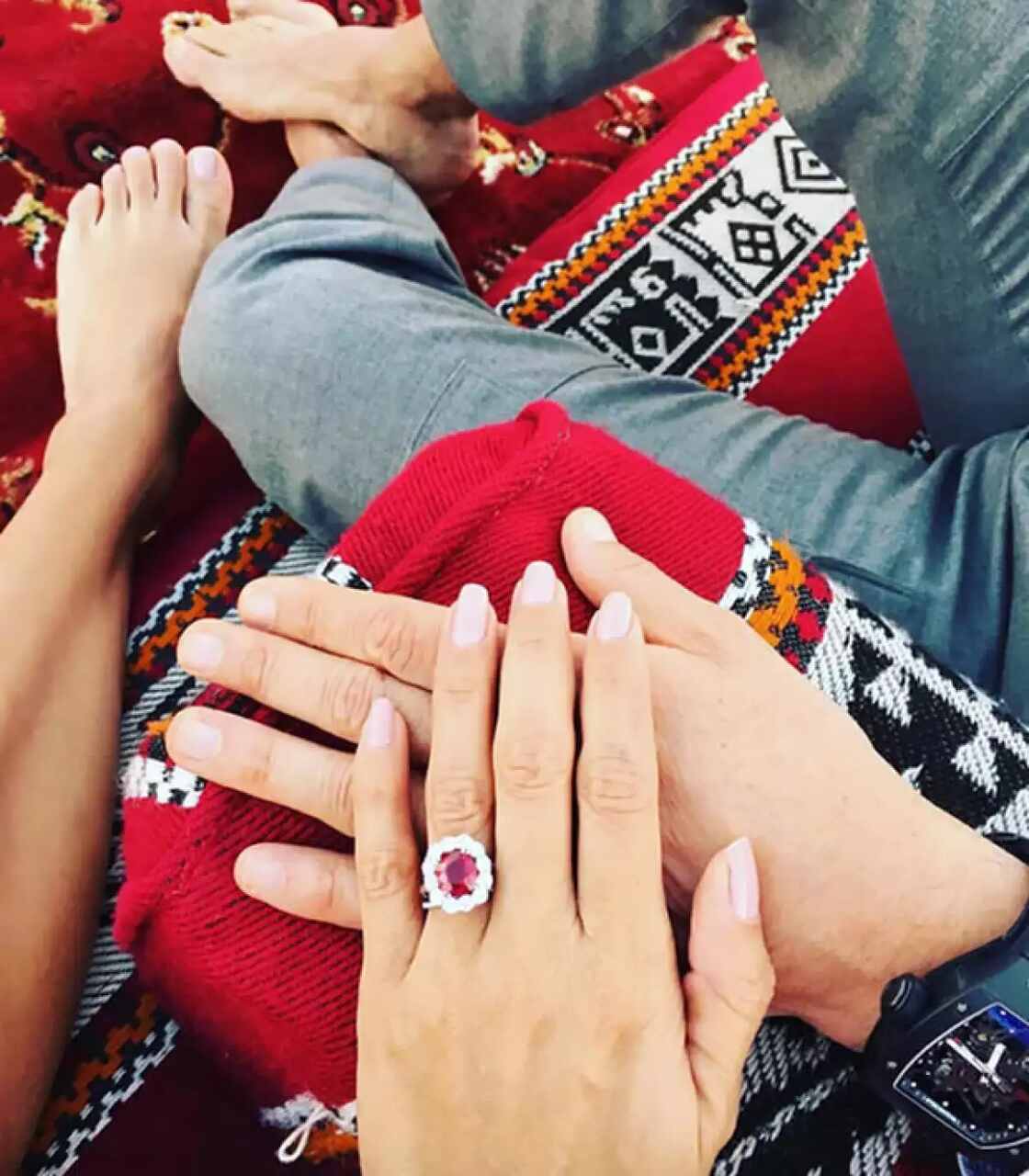 anillo de compromiso