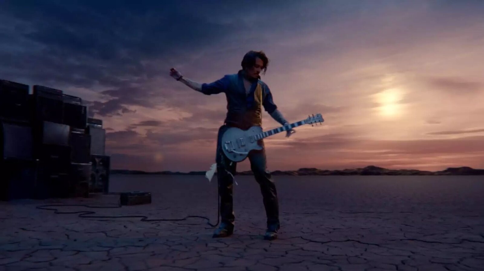 Johnny Depp en una campa&ntilde;a de Dior
