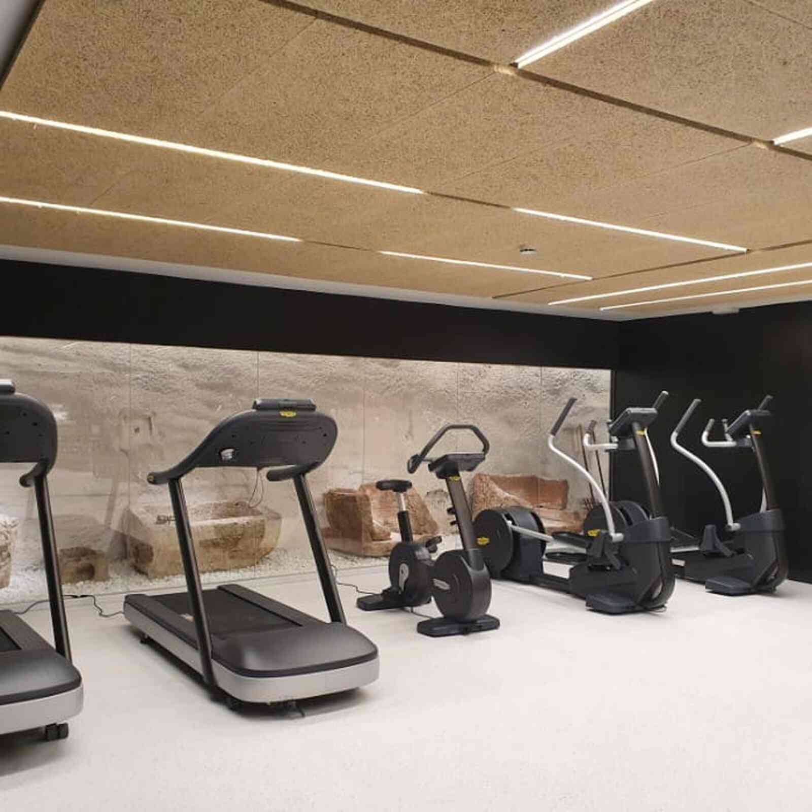 Gimnasio del hotel de Teruel