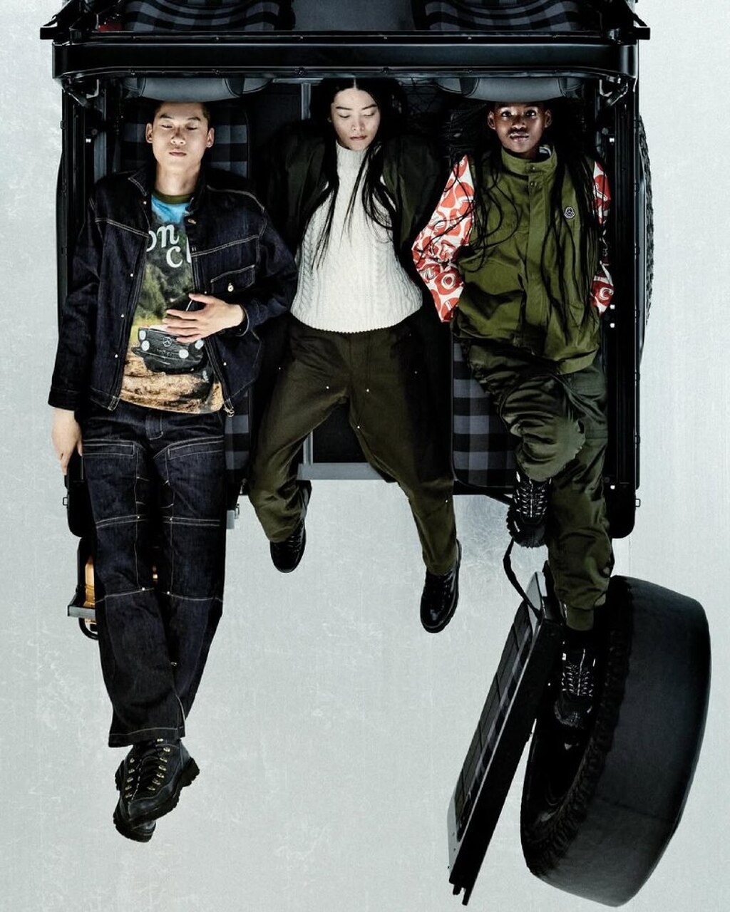 Moncler, Mercedes-Benz