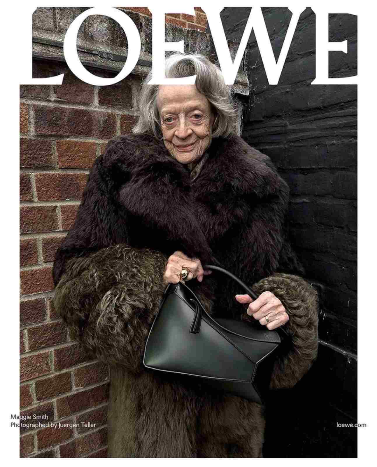 Maggie Smith para Loewe