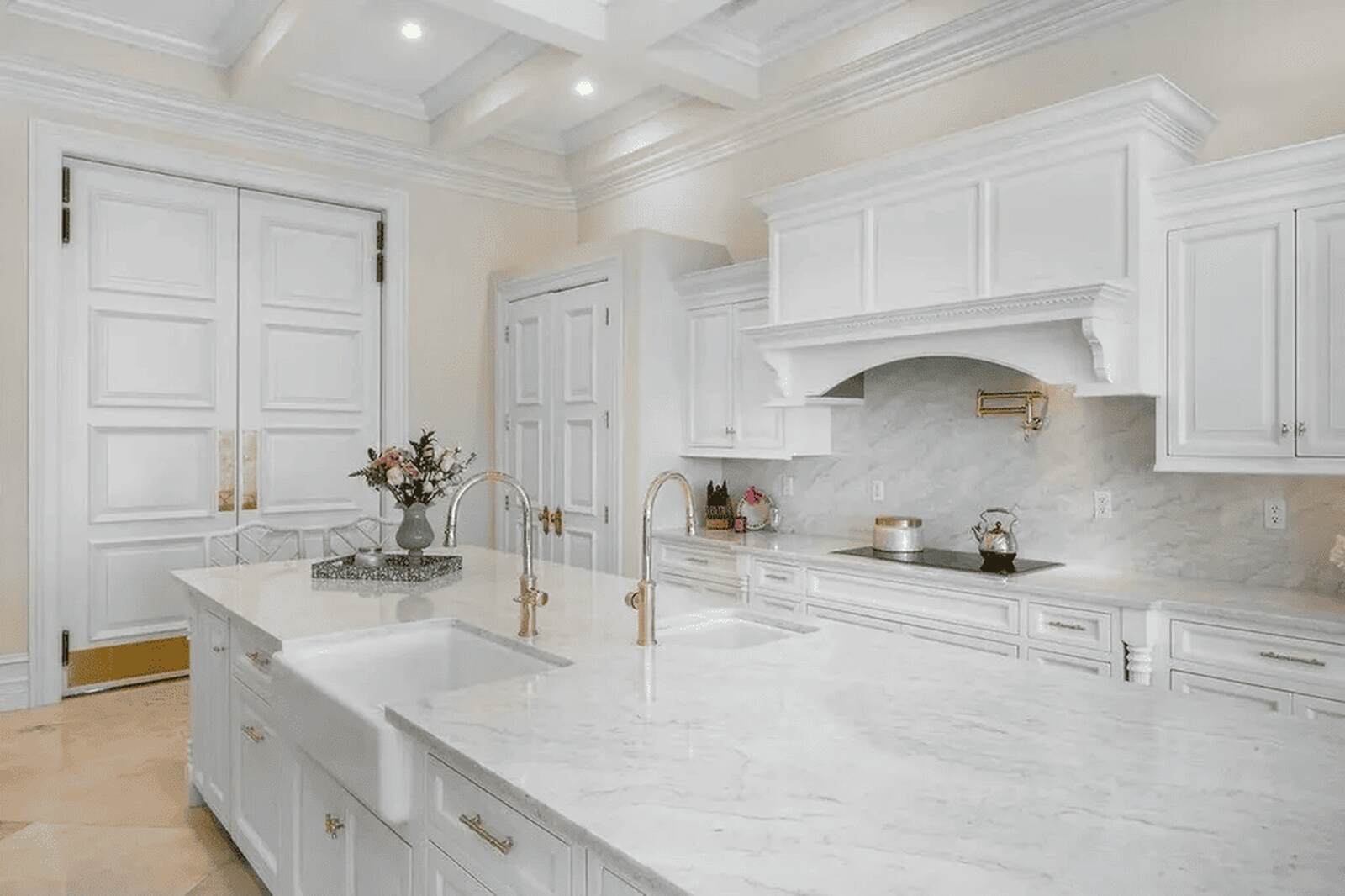 Cocina de la mansi&oacute;n de Bill Gates