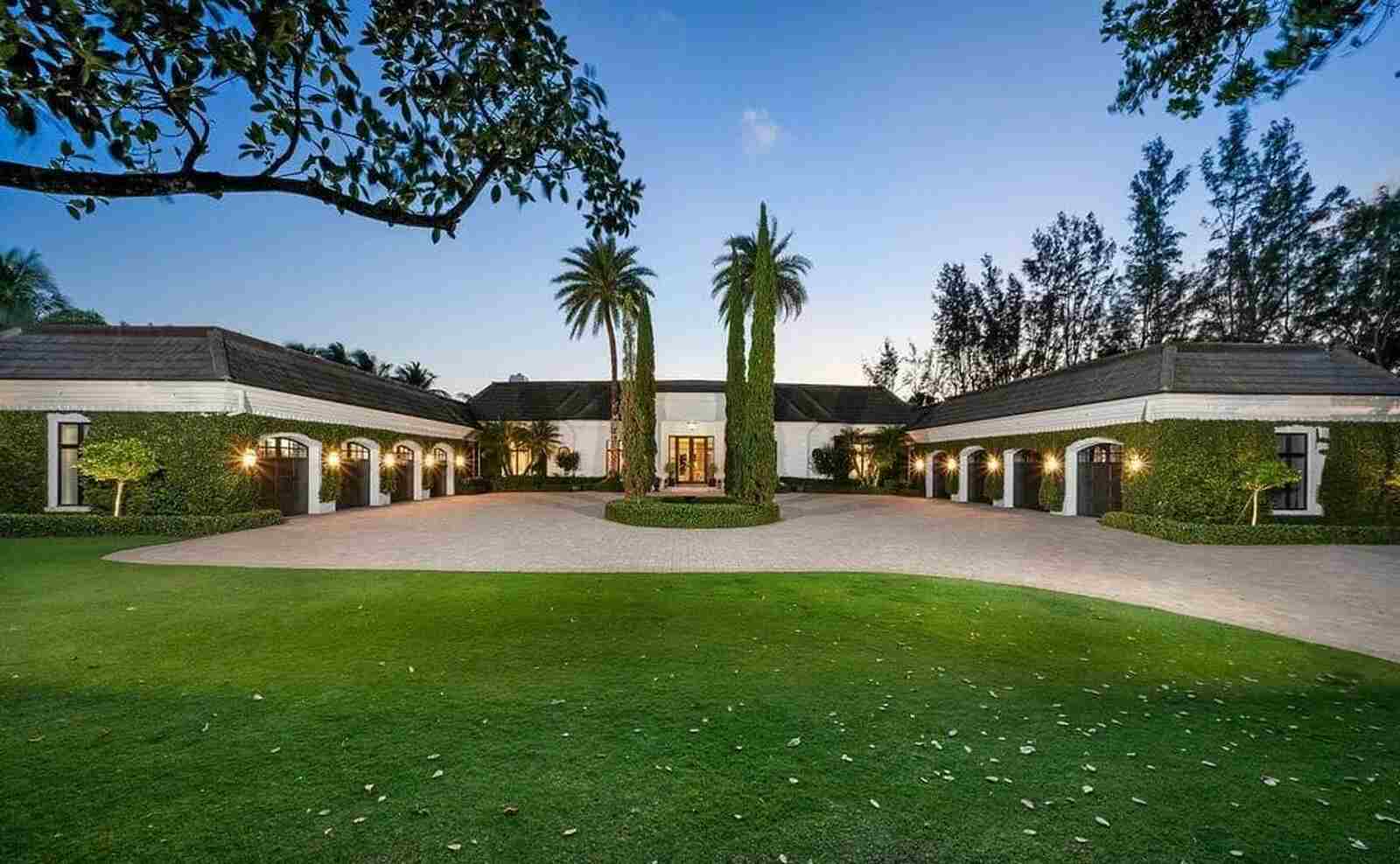 Entrada de la mansi&oacute;n de la mansi&oacute;n de Bill Gates