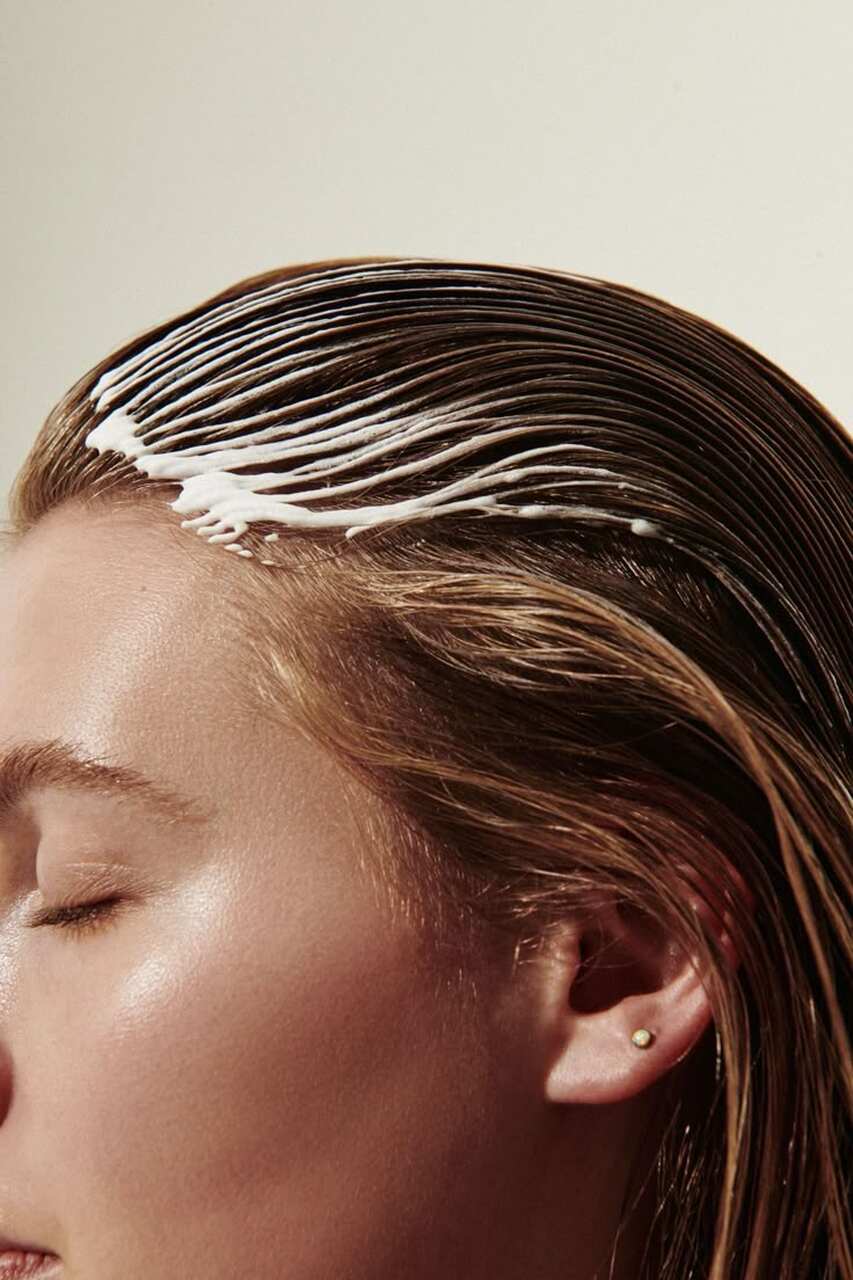 glossy hair viral