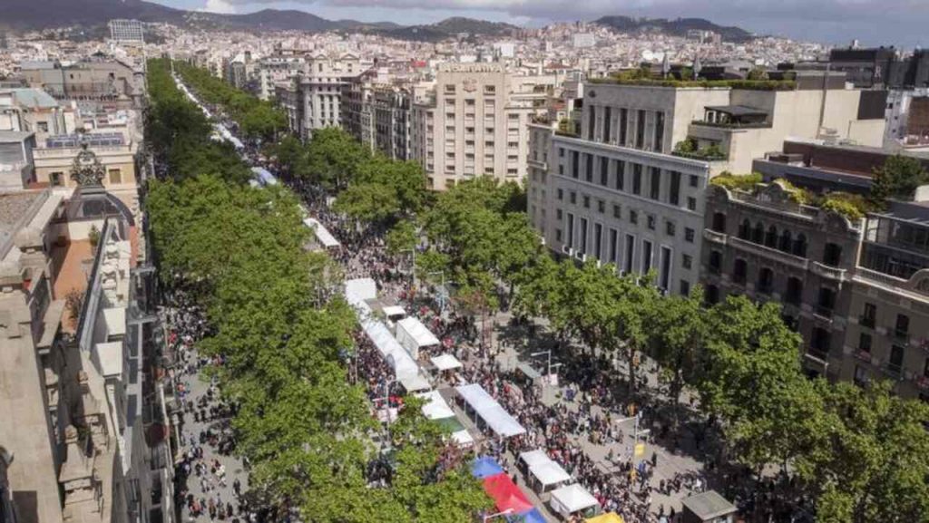 Sant Jordi Barcelona planes