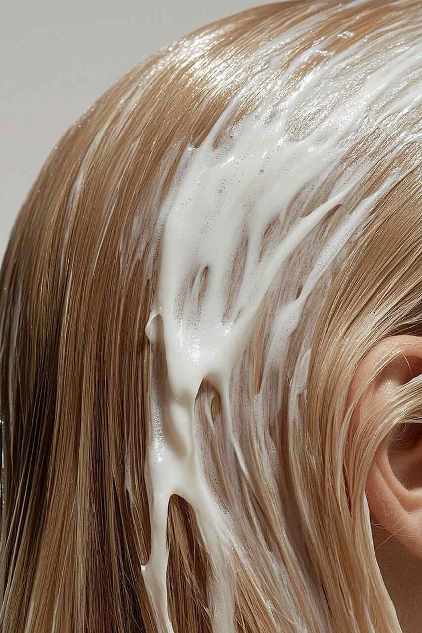glossy hair tendencia