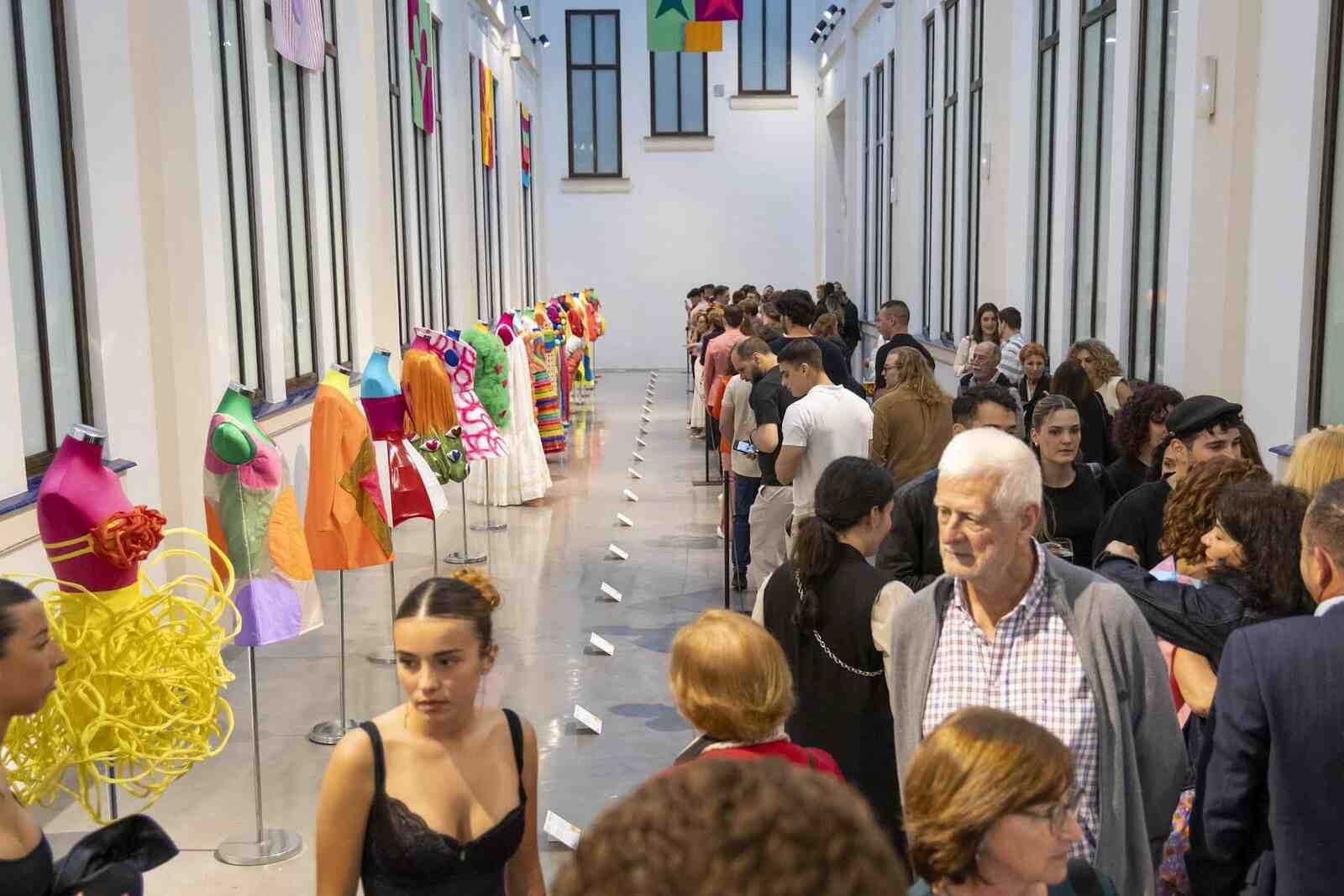 Inauguración de la expo en el Museo del Automovil y la Moda de Málaga
