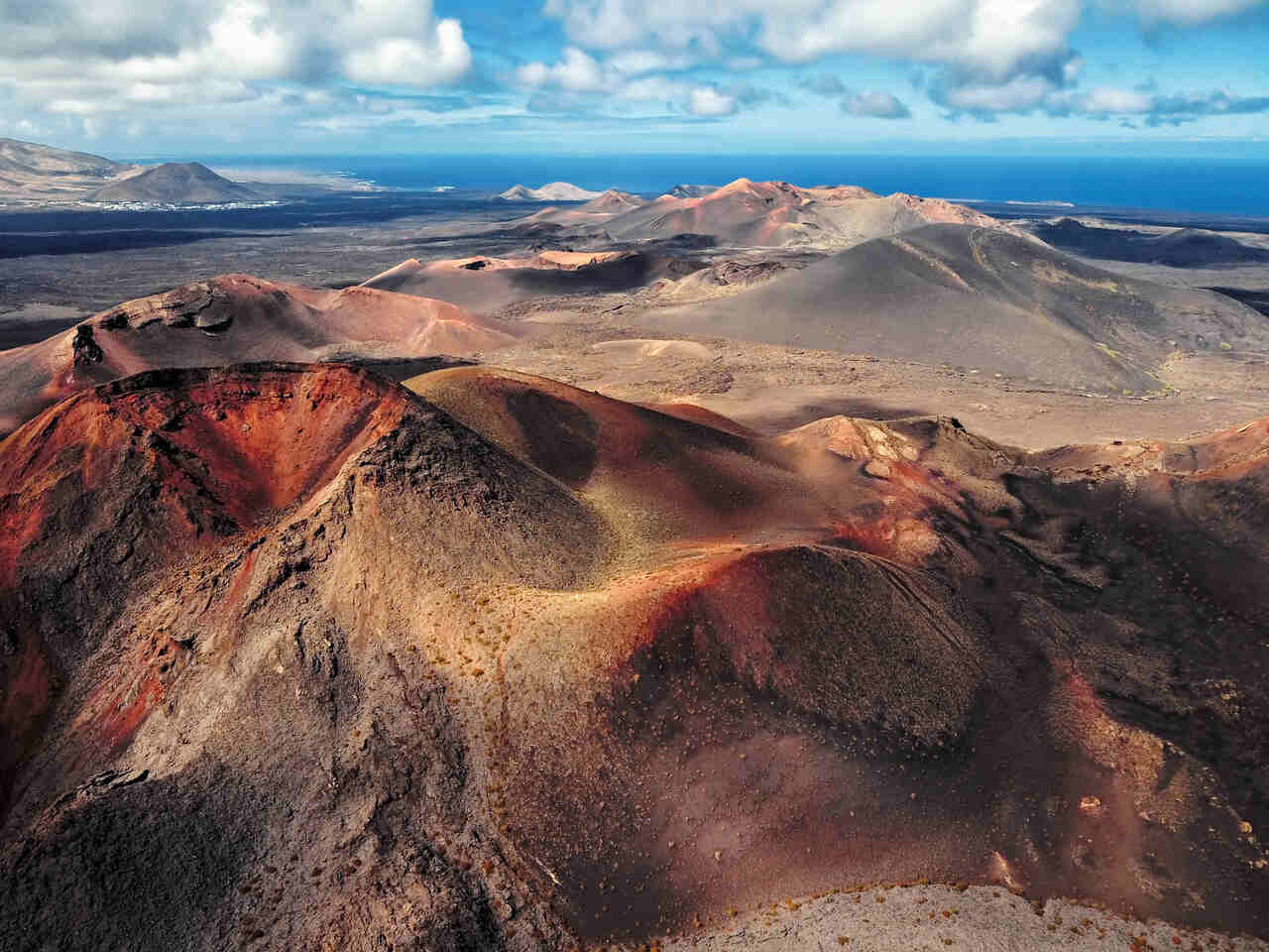 Lanzarote volcan paisaj