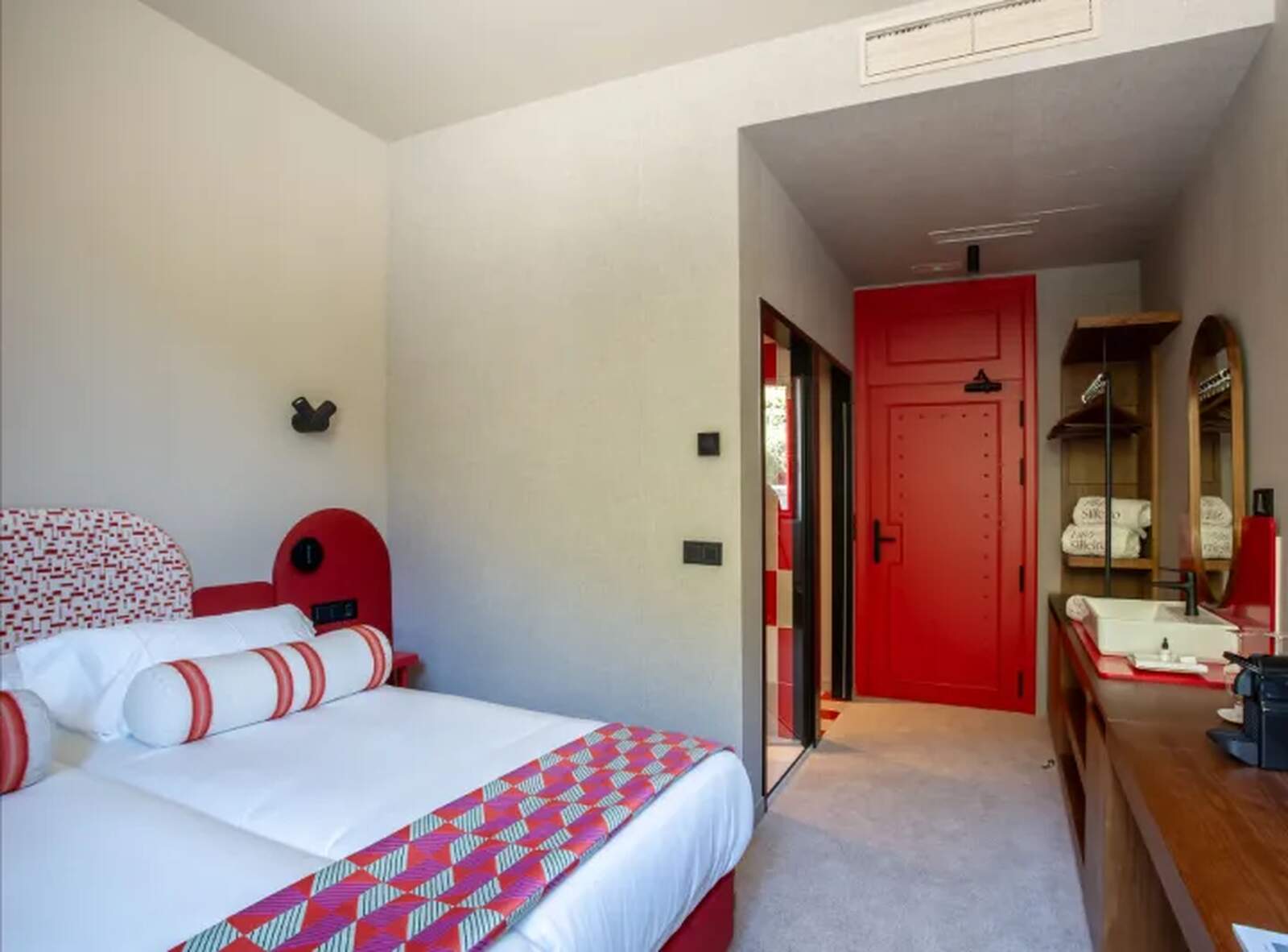 Habitación del hotel Faro Silleiro