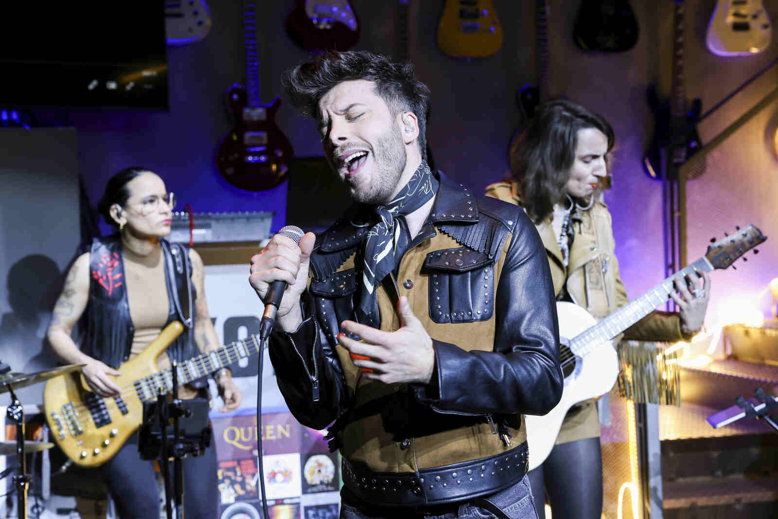 Blas Cant&oacute; presentando 'No me conoces'