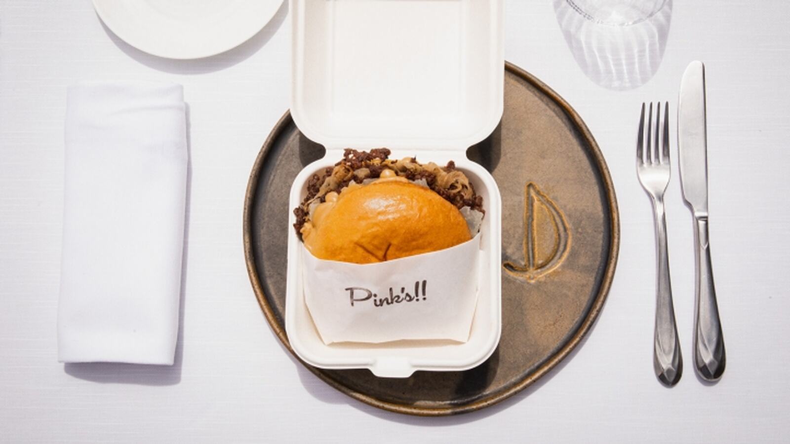 Dani Garc&iacute;a x Pink's para el D&iacute;a de la Burger