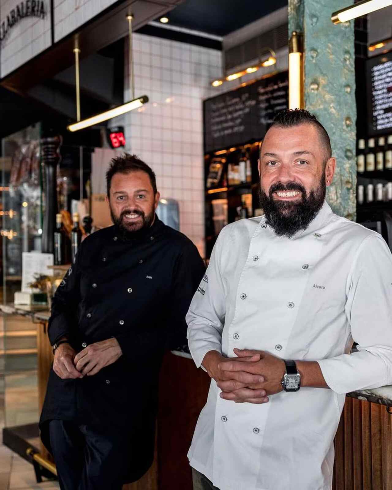 Ivan Morales y &Aacute;lvaro Castellanos, propietarios de Arzabal