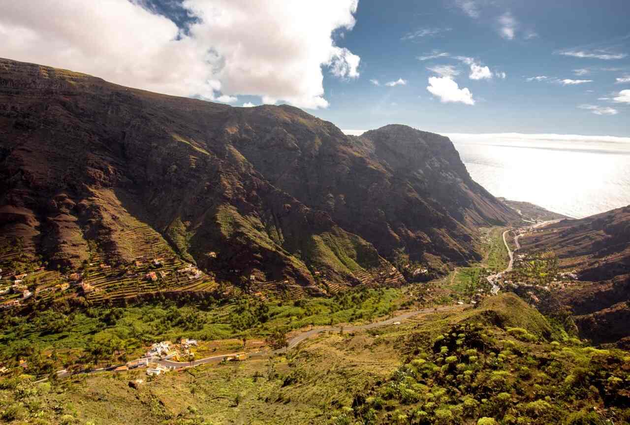 Valle del Rey pueblo La Gomera