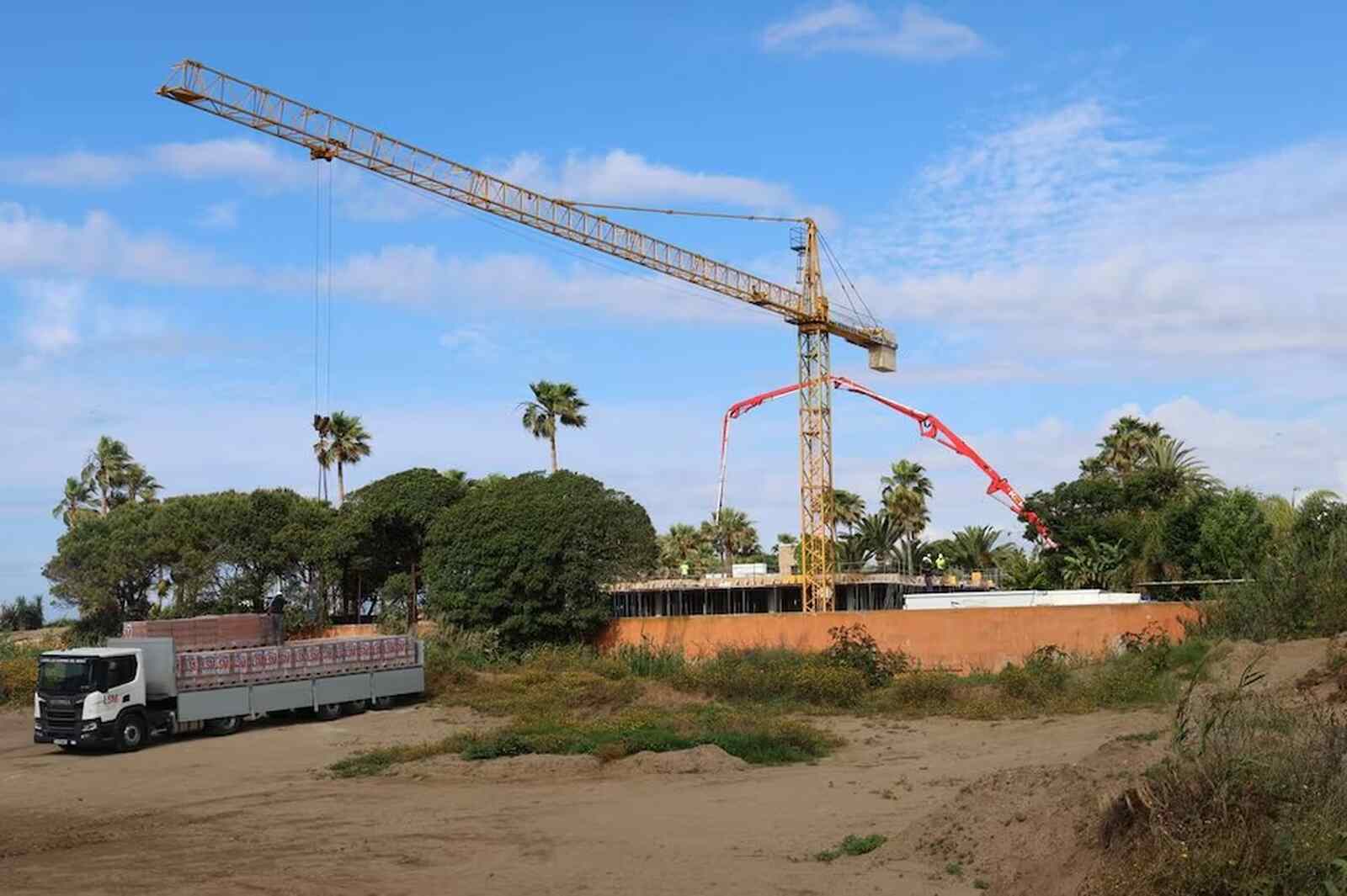 Obras de la nueva mansi&oacute;n 'Mi Calle'