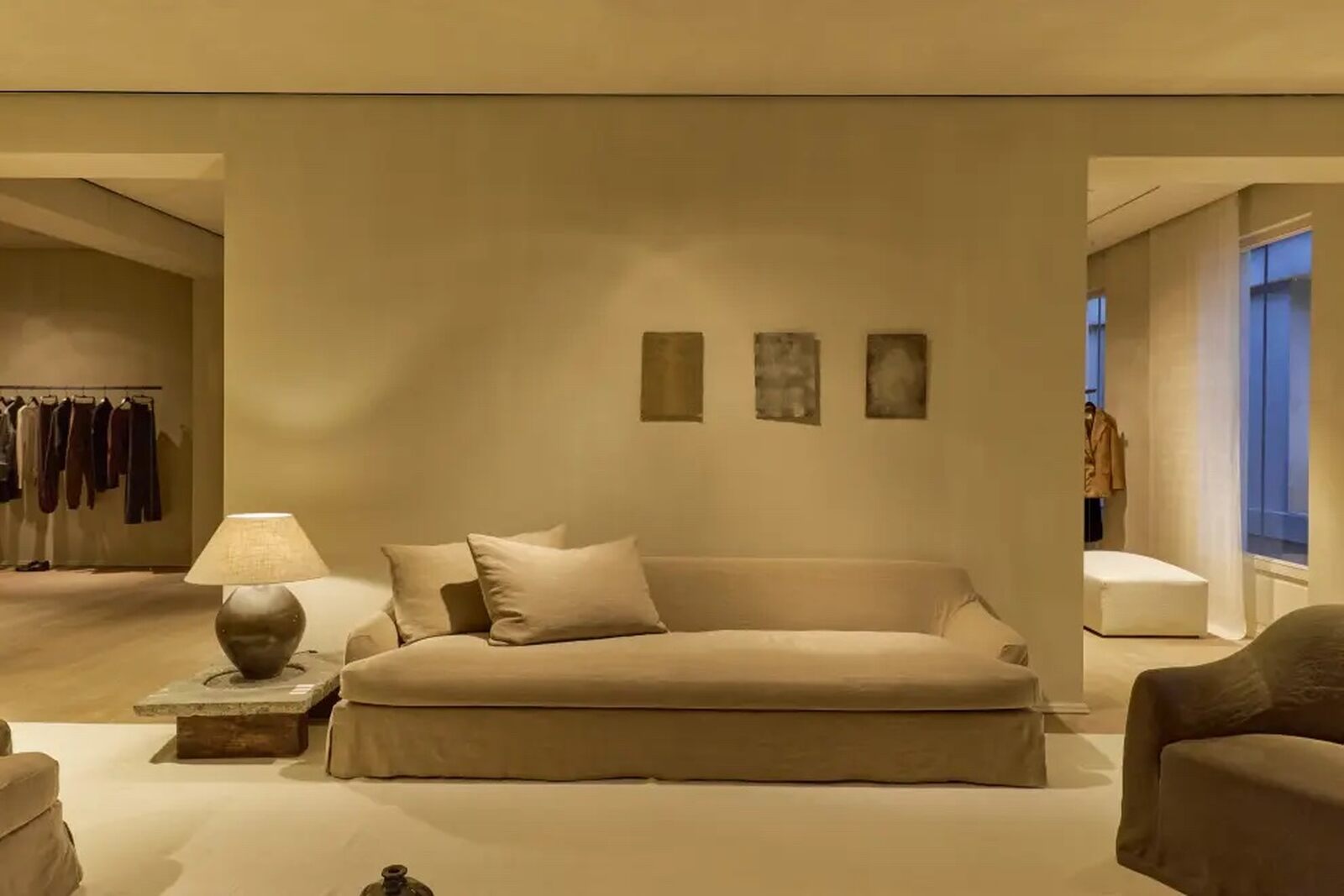 Sal&oacute;n del apartamento de Zara