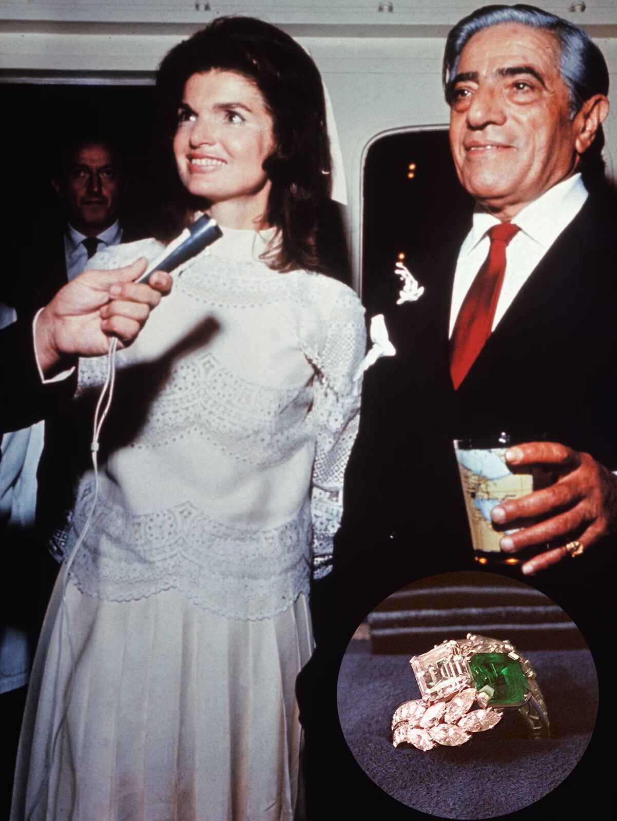 Jackie Onassis anillo compromiso