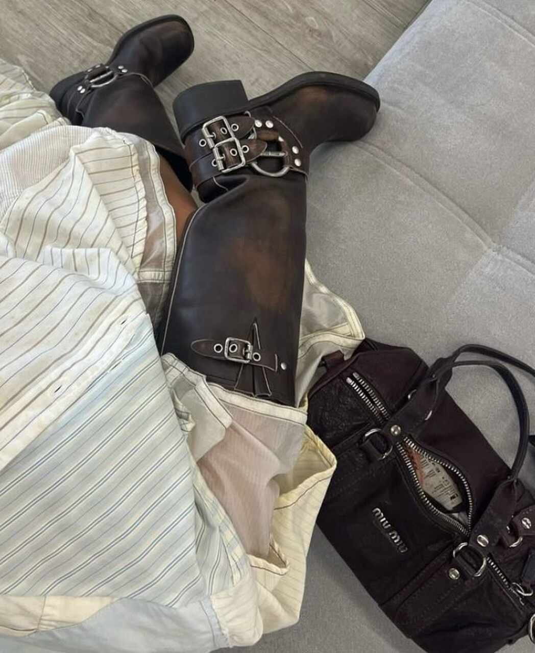 botas moteras tendencia oto&ntilde;o